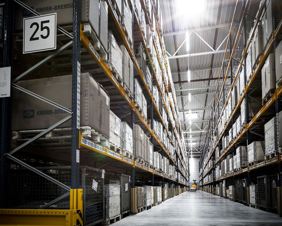 Reoler på lager fra Jungheinrich