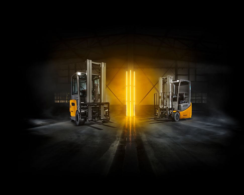 Stage Teaser Electric forklifts