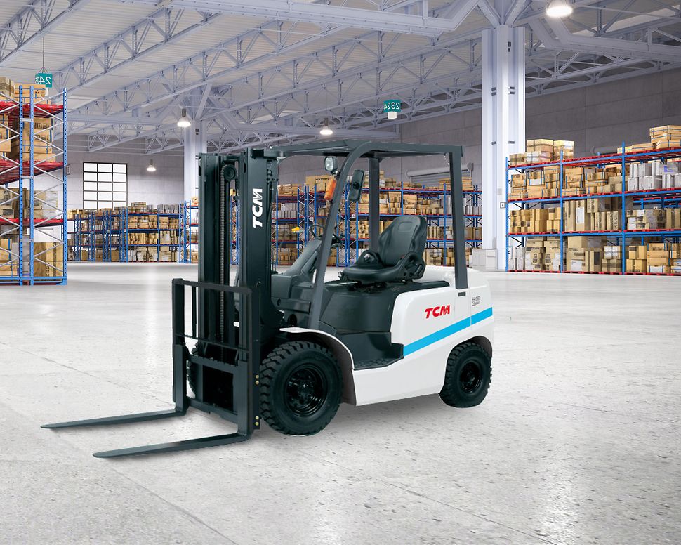 TCM counterbalance forklift truck