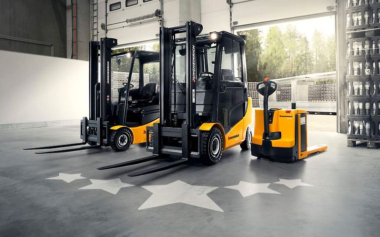Jungheinrich begagnade truckar rekonditionerade till toppskick.