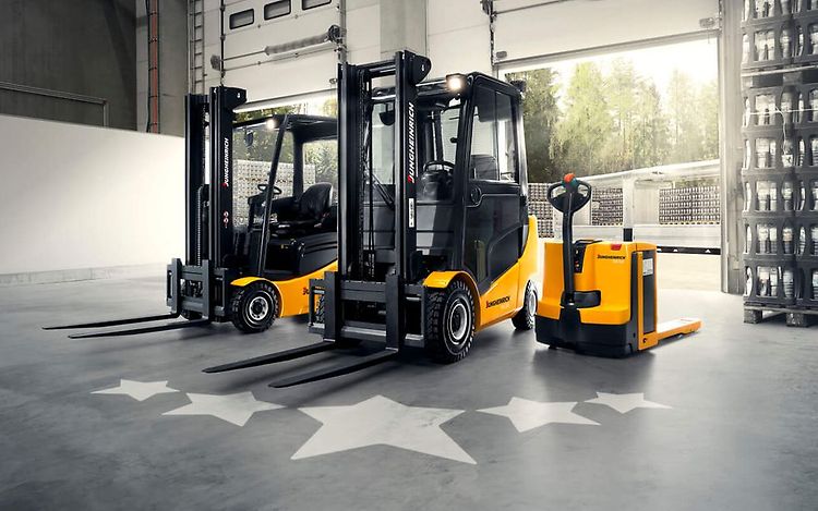 Jungheinrich brugte trucks istandsat til topkvalitet.