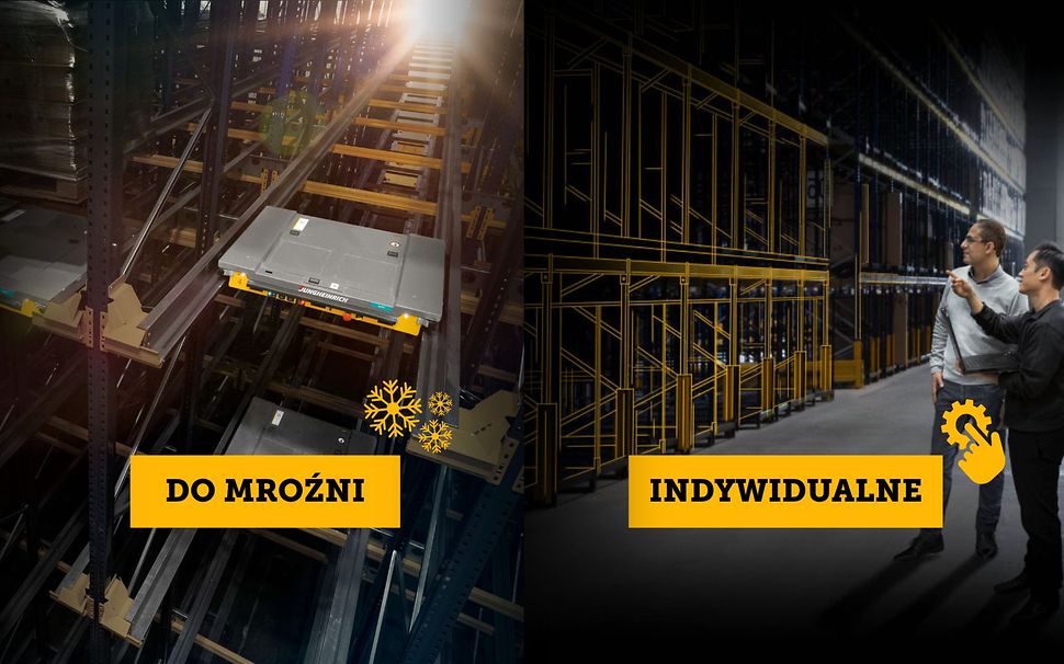 specjalistyczne regały magazynowe