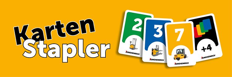 Kartenstapler Banner