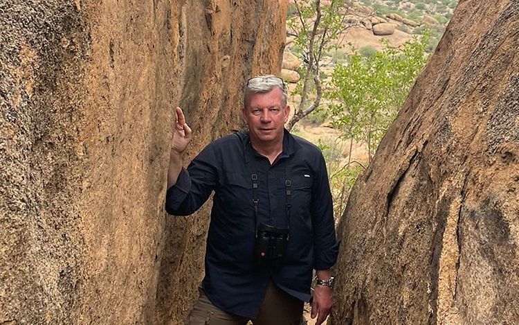 Portrait of Dirk Möller in nature