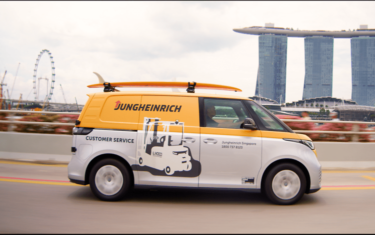 Electrification VW Electric Service Van