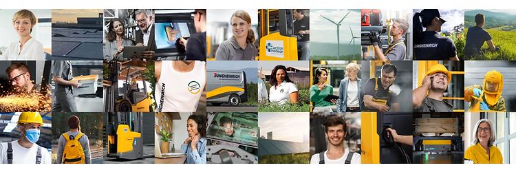 The various areas of action in the field of sustainability at Jungheinrich