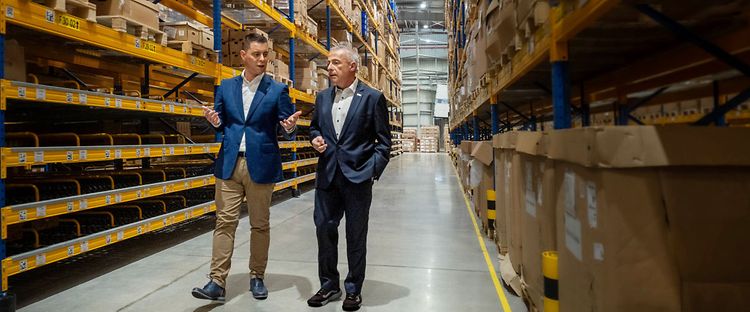 Magazijninrichting - header