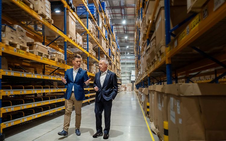 Magazijninrichting - header
