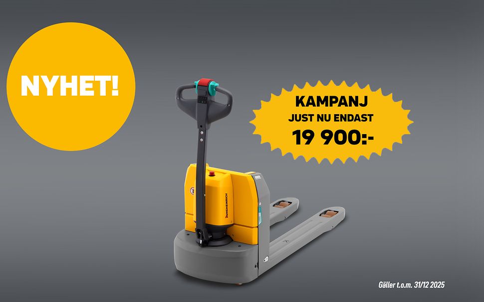 Låglyftare / ledtruck AME 15 till kampanjpris perfekt butikstruck eller lastbilstruck