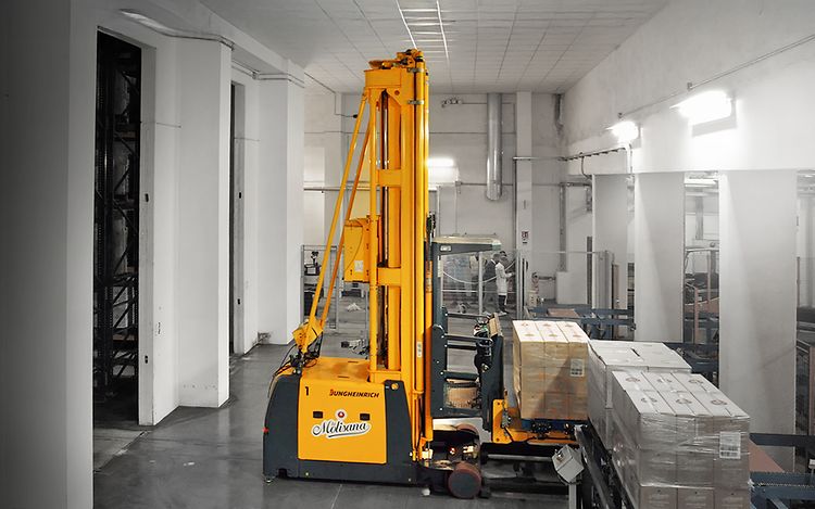 Referentie Jungheinrich La Molisana