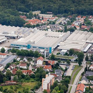 Luftaufnahme Werk Moosburg