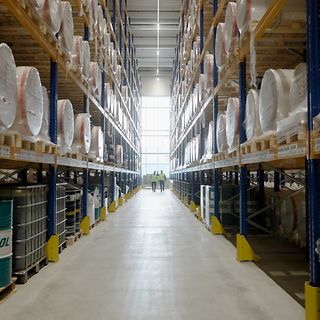 Lagergång hos Jungheinrich kundreferens GP Last.