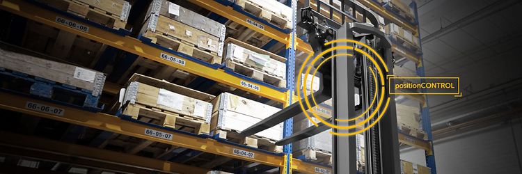 Hulpsysteem Jungheinrich positionCONTROL