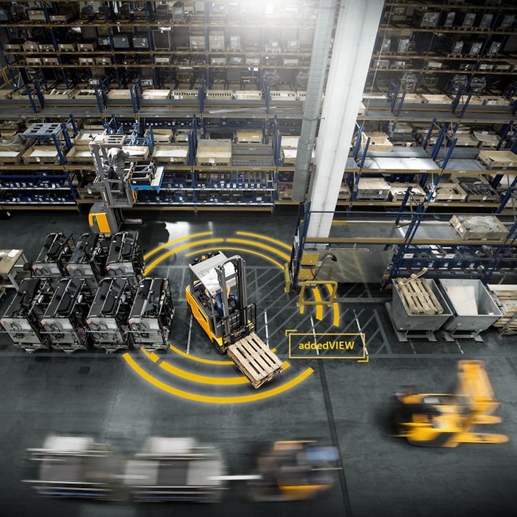 Système d'assistance Jungheinrich addedView