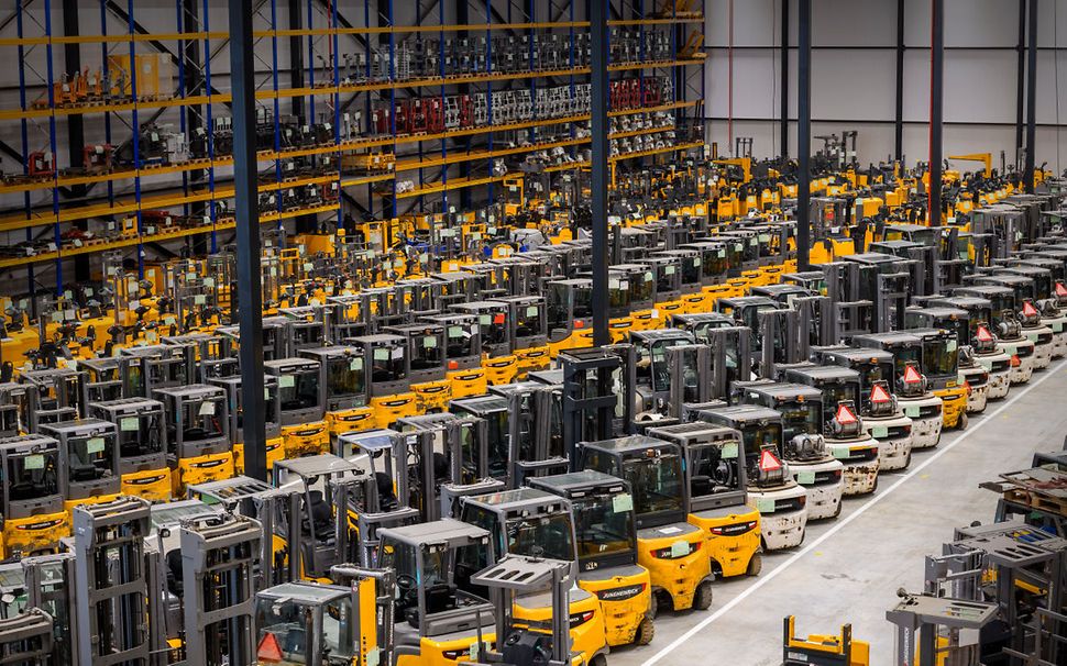 Rental Trucks, Rental Forklifts, Kamps, Netherlands_67890