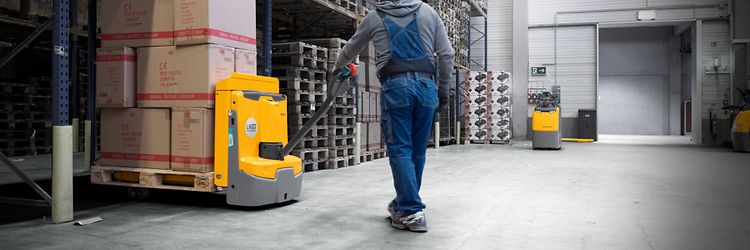 Handpallettruck of elektrische transpallet 04