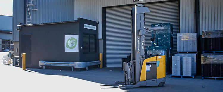 Jungheinrich référence HelloFresh