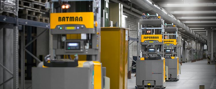 Jungheinrich référence Arvato