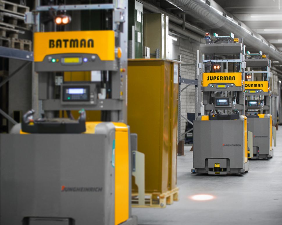 Jungheinrich référence Arvato