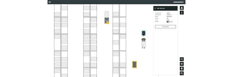 2 D Lagervisualisierung