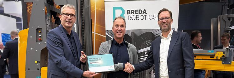 Jungheinrich samenwerking Breda Robotics