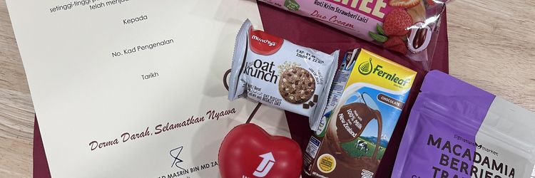 Blood Donation Goodie Bag