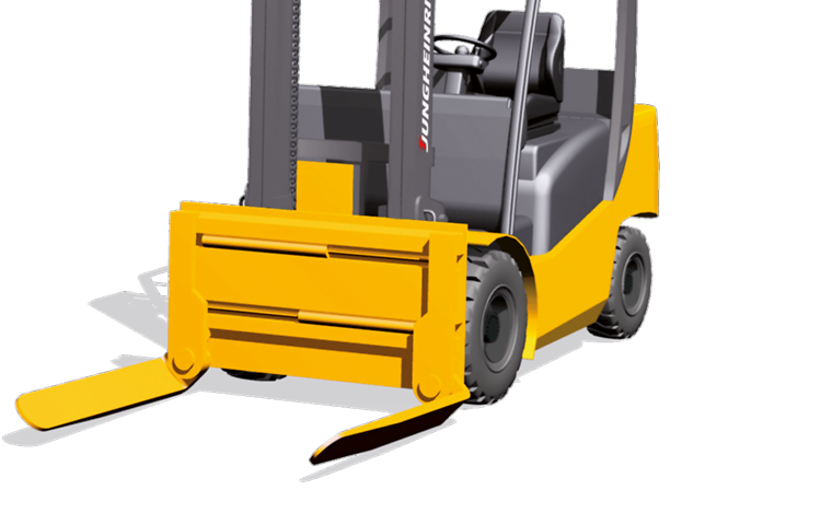 Voorzetapparatuur Draaivorkenklem