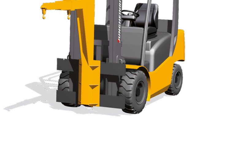 Voorzetapparatuur Hijsarm