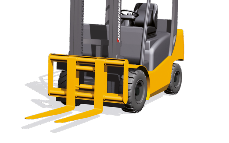 Voorzetapparatuur Vorkenversteller