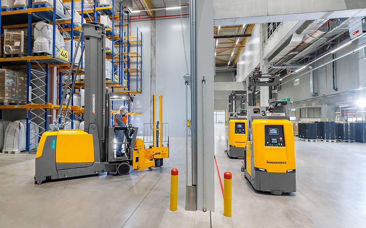 Automated. Practical. Good. Jungheinrich optimises transport logistics ...