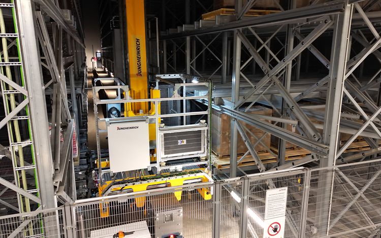 Jungheinrich Avasco Industries Magazijnkraan