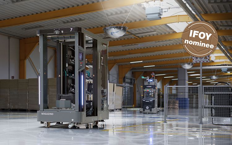 Jungheinrich Magazino SOTO AMR robot kundecase Wildeboer