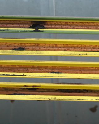 Asset Stromschienenreinigung "vor der Reinigung"