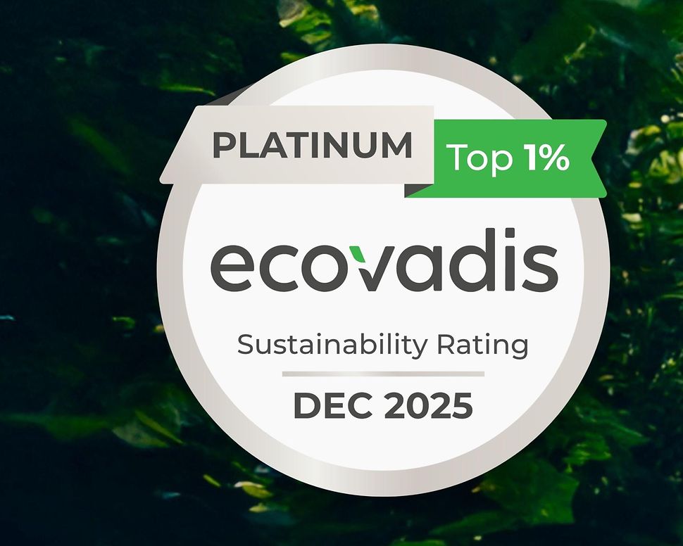 Ecovadis 2025 platinaa - Jungheinrich