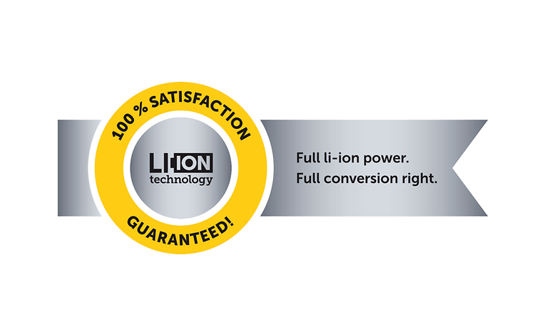 Li-Ionen Zufriedenheitsgarantie Neu