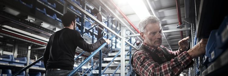 Kleinteilelager SEA Landingpage Regale