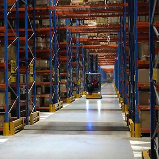 Ceva Logistics Jungheinrich rekken