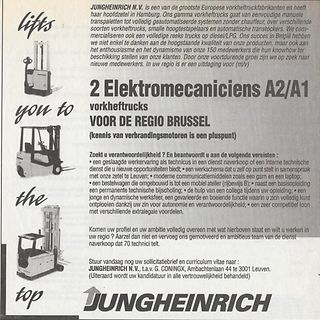 50 jaar JHBE - Vacature 01