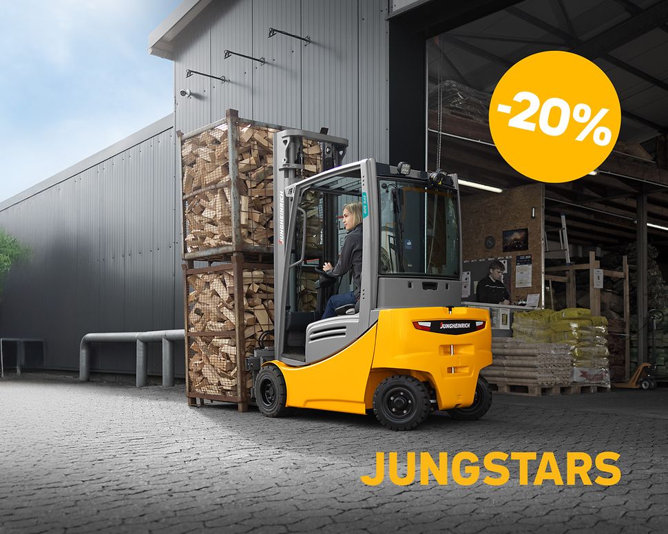 JungStars Landingpage Header