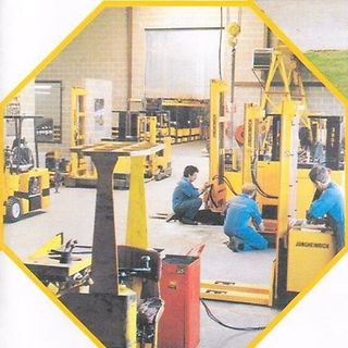 50 jaar JHBE - 1985 - Werkplaats Ambachtenlaan Heverlee