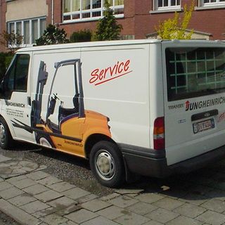 50 jaar JHBE - Servicewagen 2000