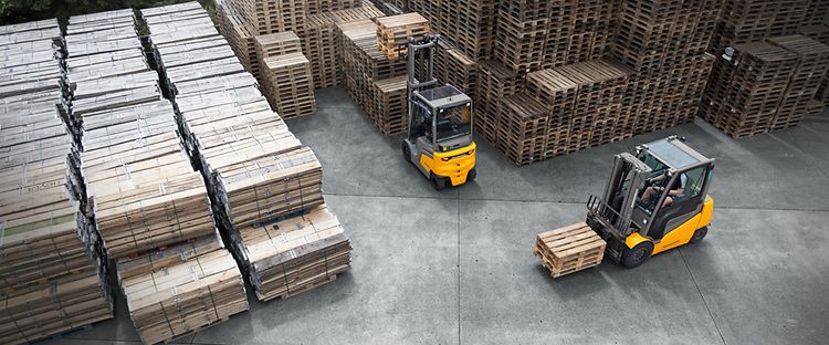 Heftruck - buiteninzet