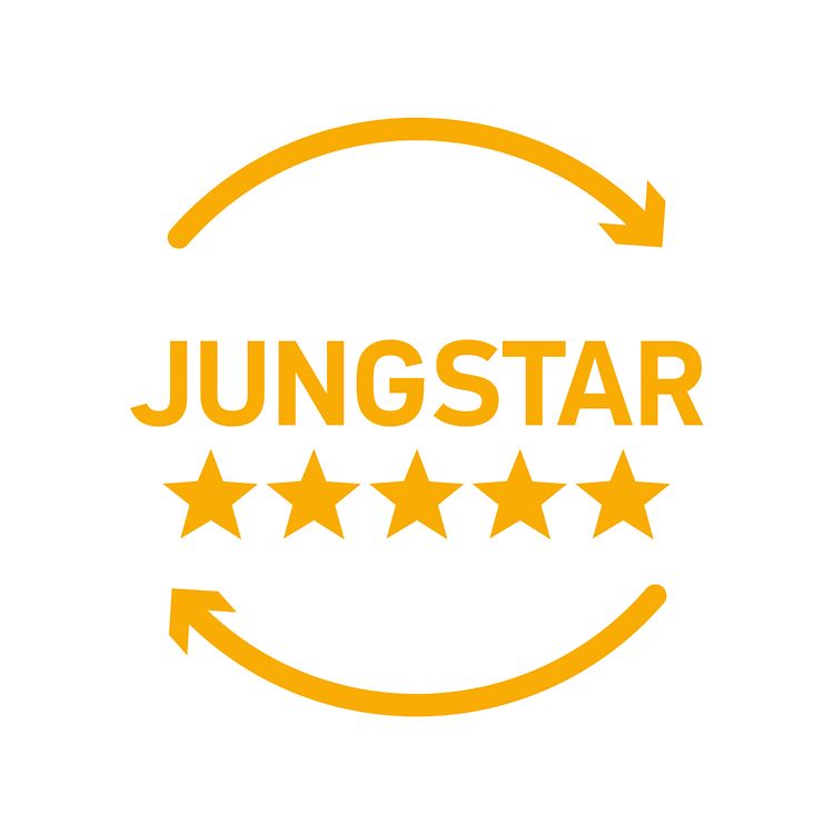 JUNGSTARS - 5 sterren logo