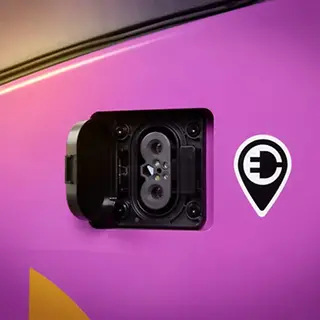 El gaffeltruck CBH by Jungheinrich lion oplader