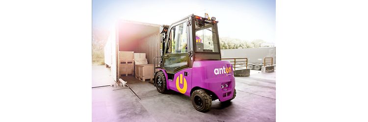 El gaffeltruck CBH AntOn by Jungheinrich laster last