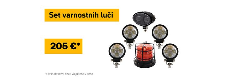 Set varnostnih luči - promocija