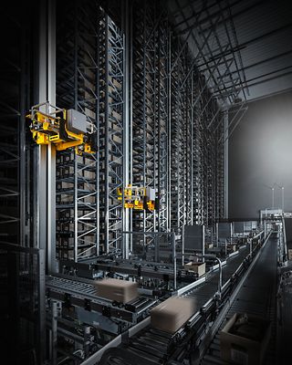 Stage Automatisches Palettenlager