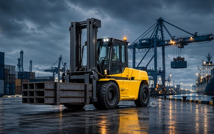 Zware heftruck