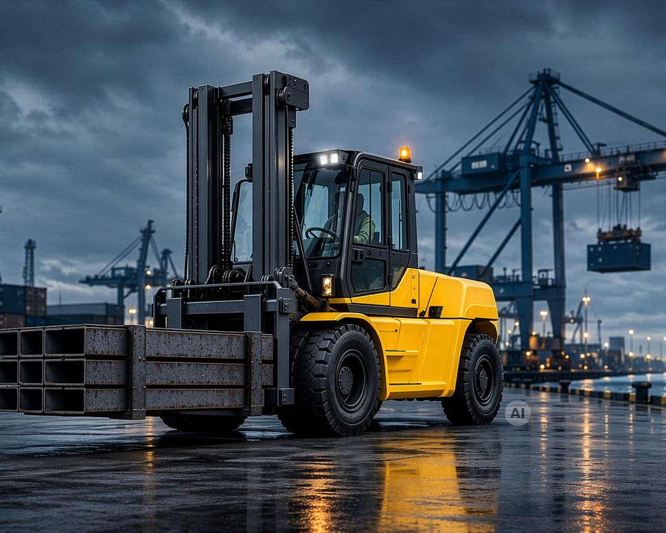 Zware heftruck