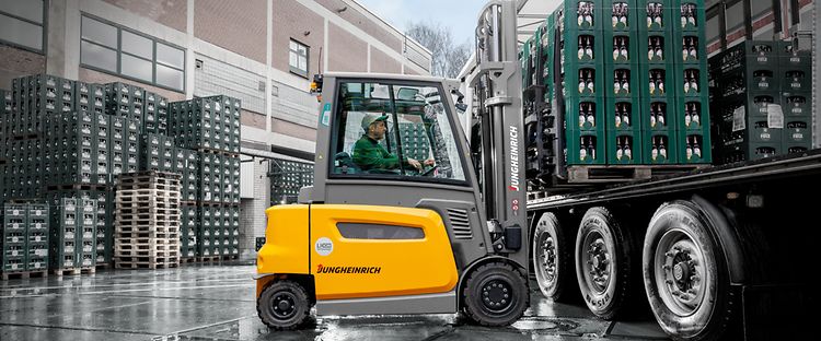Jungheinrich Vorkheftruck - Contragewichtheftruck Jungheinrich